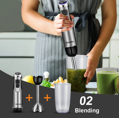JuiceSwift 4-in-1 PowerBlend Hand Mixer
